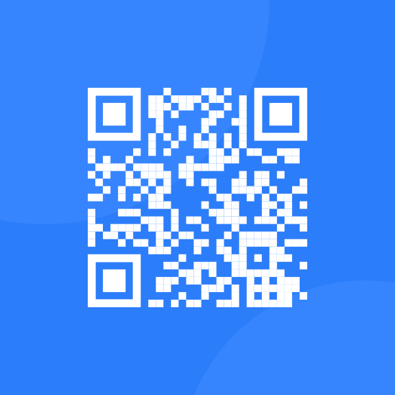 QR code to visit the Frontend Mentor website